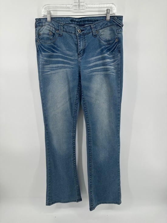 Blue Asphalt Denim - Blue Asphalt VTG Y2K Grunge Western McBing Classic Blue Lowrise Jeans Sz11